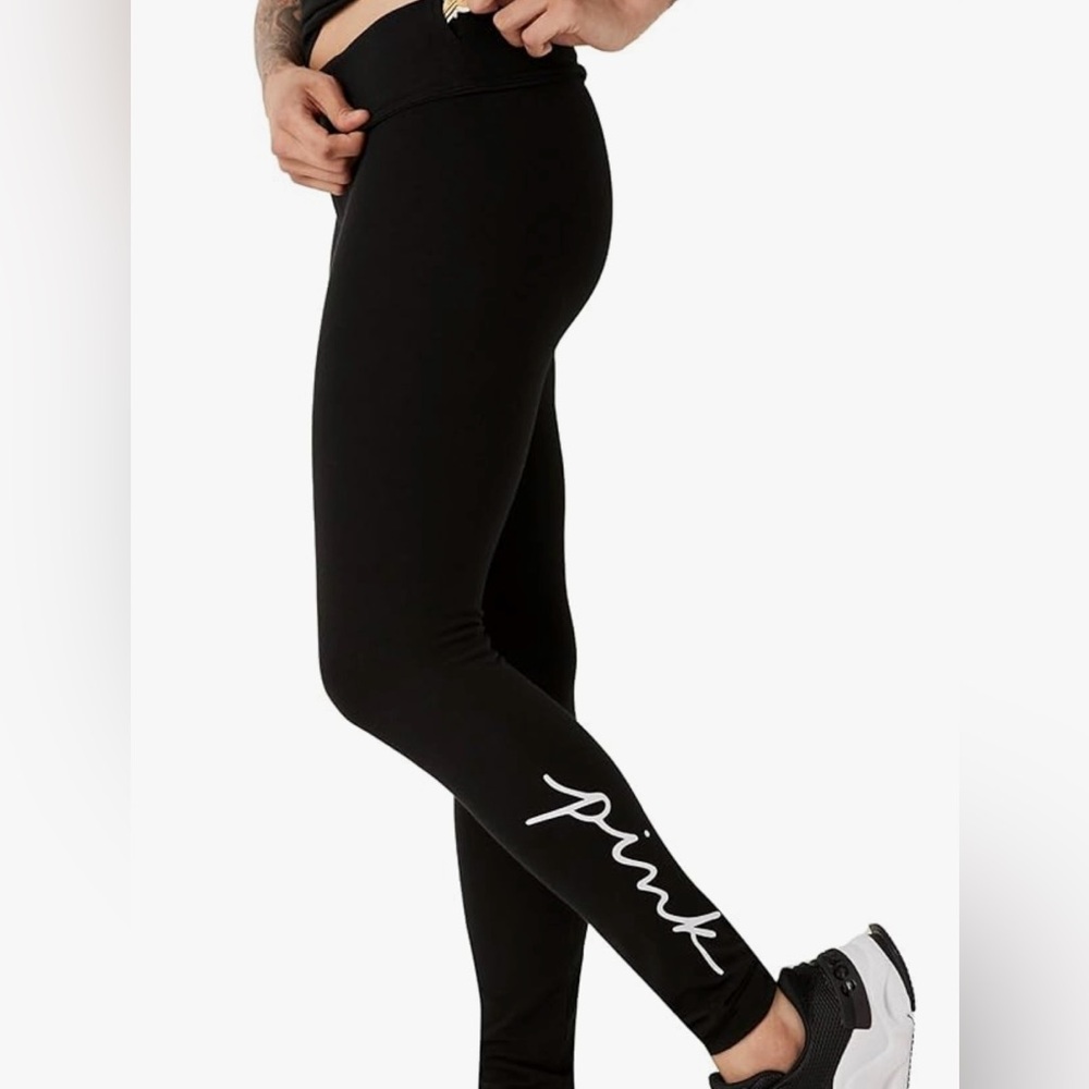 Victoria's Secret Pink Cotton High Waisted Leggings for Women